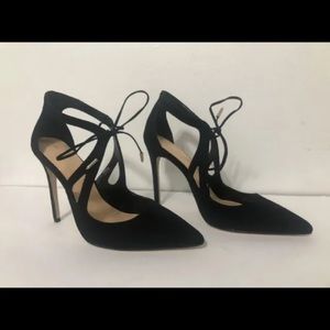 Daya by Zendaya Aaron Black Heels Pumps Size 6